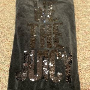 Women’s Juicy Couture Black Velour Zip Up